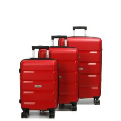 Cestovní kufr Madisson Udine Red TSA